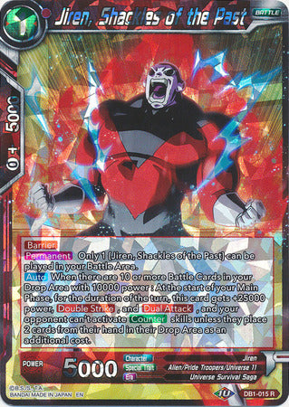 Jiren, Shackles of the Past (DB1-015) [Dragon Brawl] | Event Horizon Hobbies CA