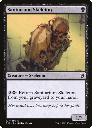 Sanitarium Skeleton [Commander 2019] | Event Horizon Hobbies CA