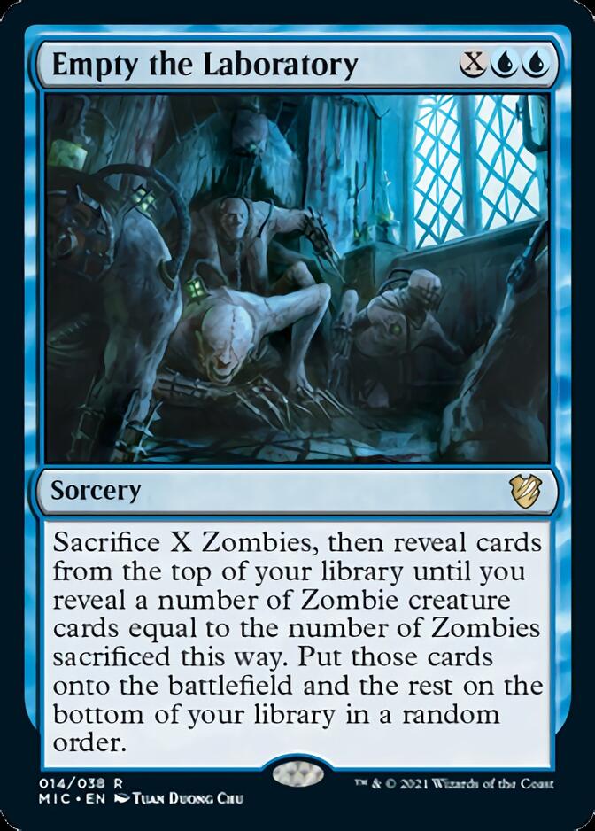 Empty the Laboratory [Innistrad: Midnight Hunt Commander] | Event Horizon Hobbies CA