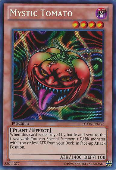 Mystic Tomato [LCYW-EN239] Secret Rare | Event Horizon Hobbies CA