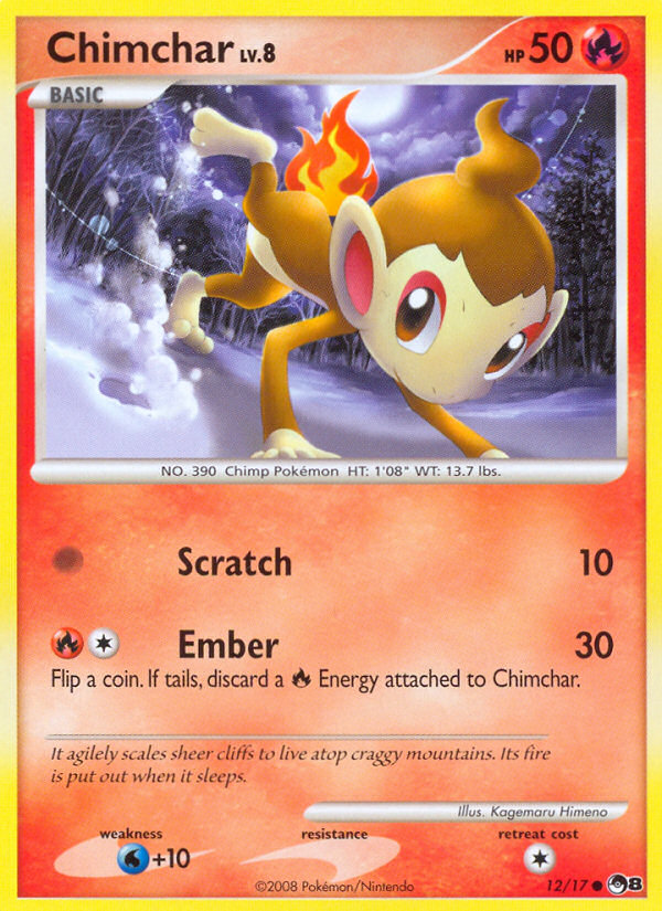 Chimchar (12/17) [POP Series 8] | Event Horizon Hobbies CA