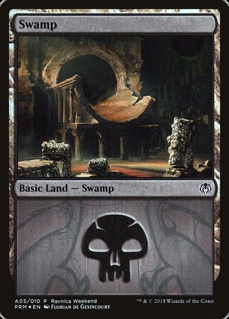 Swamp - Golgari (A05) [GRN Ravnica Weekend] | Event Horizon Hobbies CA