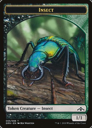 Insect Token [Guilds of Ravnica Tokens] | Event Horizon Hobbies CA