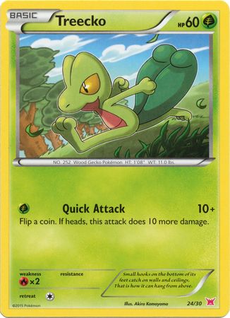 Treecko (24/30) [XY: Trainer Kit 2 - Latias] | Event Horizon Hobbies CA