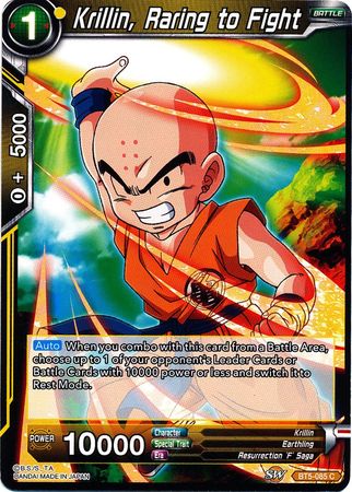 Krillin, Raring to Fight (BT5-085) [Miraculous Revival] | Event Horizon Hobbies CA