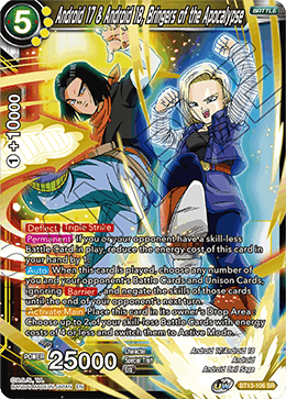 Android 17 & Android 18, Bringers of the Apocalypse (BT13-106) [Supreme Rivalry] | Event Horizon Hobbies CA