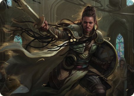 Shanna, Purifying Blade Art Card 1 [Dominaria United Art Series] | Event Horizon Hobbies CA