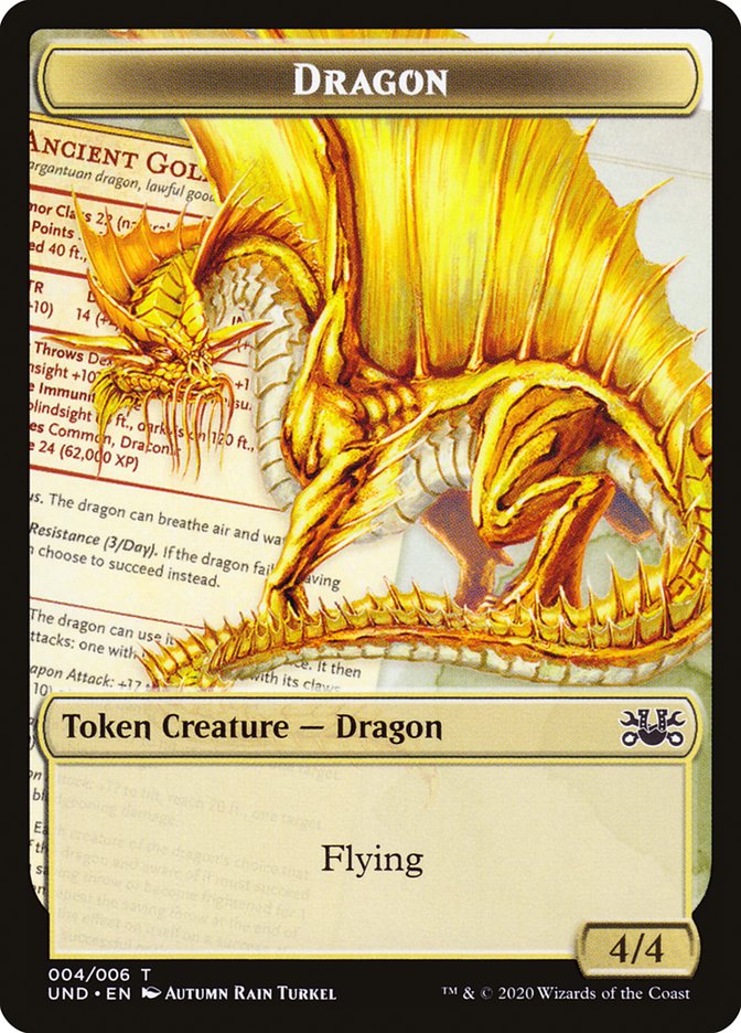 Beeble // Dragon Double-sided Token [Unsanctioned Tokens] | Event Horizon Hobbies CA