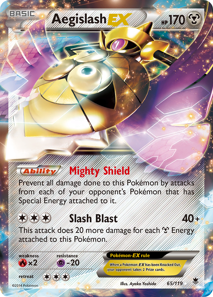 Aegislash EX (65/119) [XY: Phantom Forces] | Event Horizon Hobbies CA