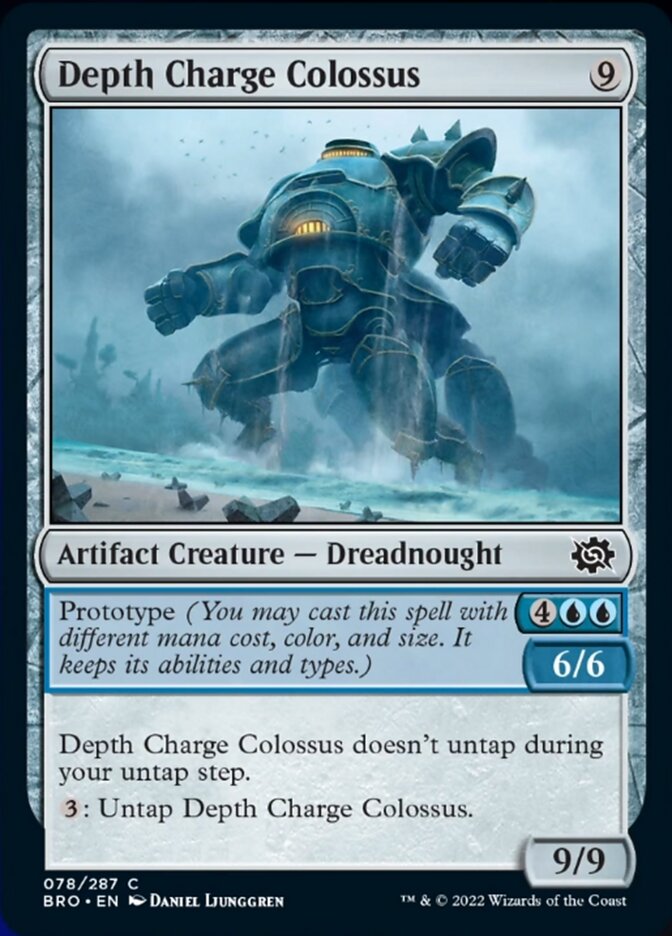 Depth Charge Colossus [The Brothers' War] | Event Horizon Hobbies CA