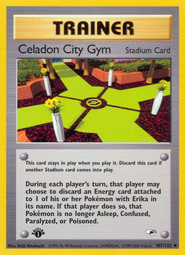 Celadon City Gym (107/132) [Gym Heroes 1st Edition] | Event Horizon Hobbies CA