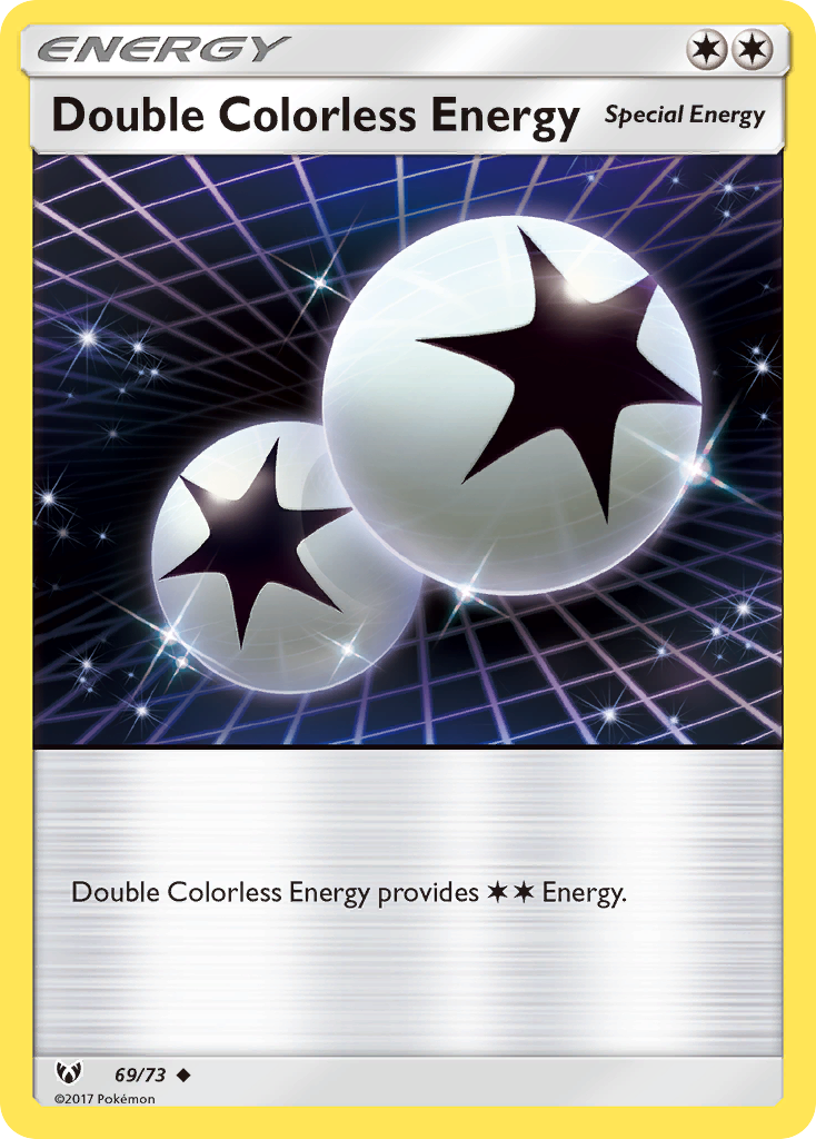 Double Colorless Energy (69/73) [Sun & Moon: Shining Legends] | Event Horizon Hobbies CA