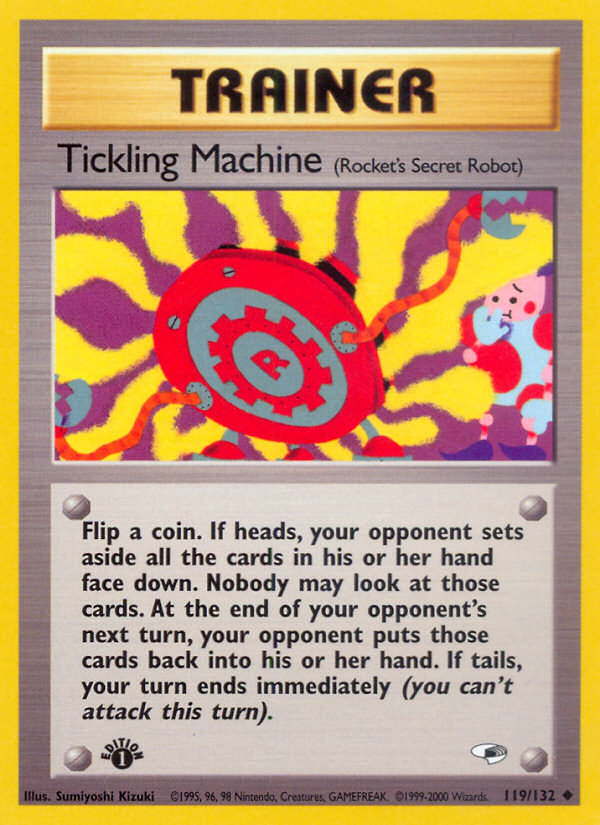 Tickling Machine (119/132) [Gym Heroes 1st Edition] | Event Horizon Hobbies CA