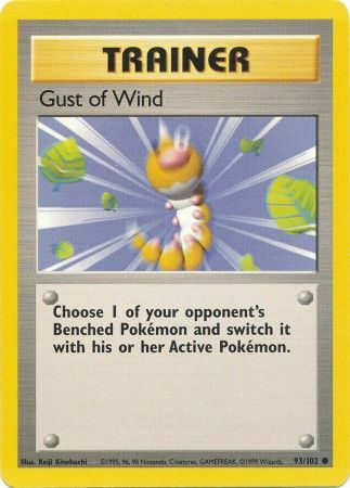 Gust of Wind (93/102) [Base Set Unlimited] | Event Horizon Hobbies CA