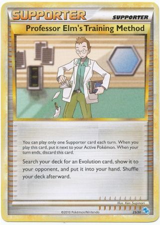 Professor Elm's Training Method (25/30) [HeartGold & SoulSilver: Trainer Kit - Gyarados] | Event Horizon Hobbies CA