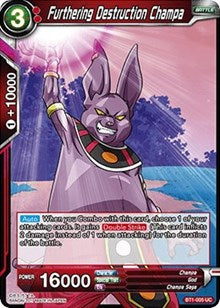 Furthering Destruction Champa (BT1-005) [Galactic Battle] | Event Horizon Hobbies CA