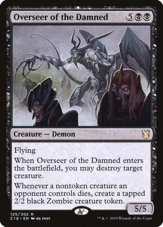 Overseer of the Damned [Commander 2019] | Event Horizon Hobbies CA