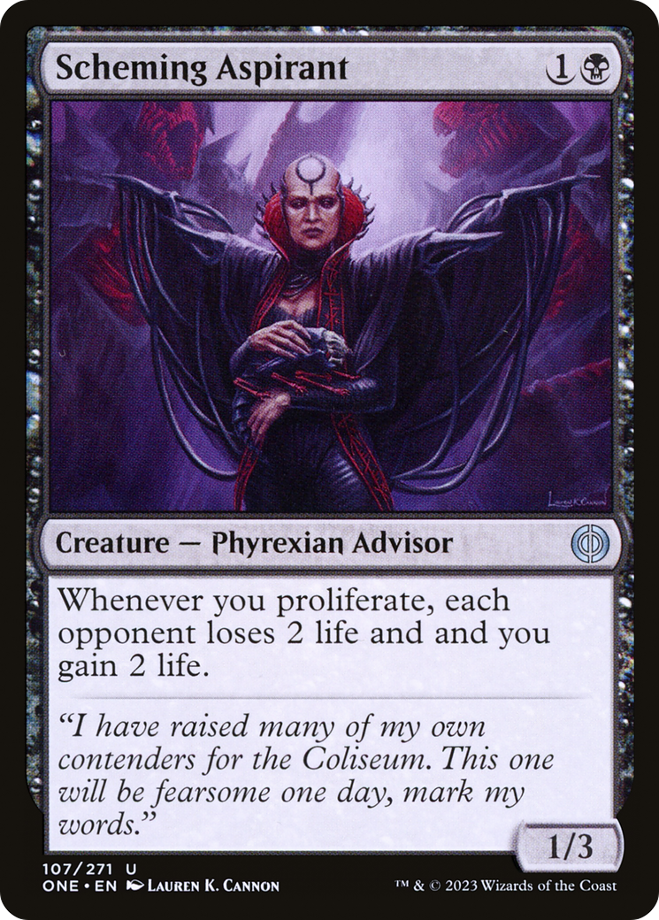 Scheming Aspirant [Phyrexia: All Will Be One] | Event Horizon Hobbies CA