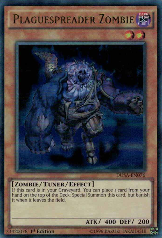 Plaguespreader Zombie [DUSA-EN076] Ultra Rare | Event Horizon Hobbies CA