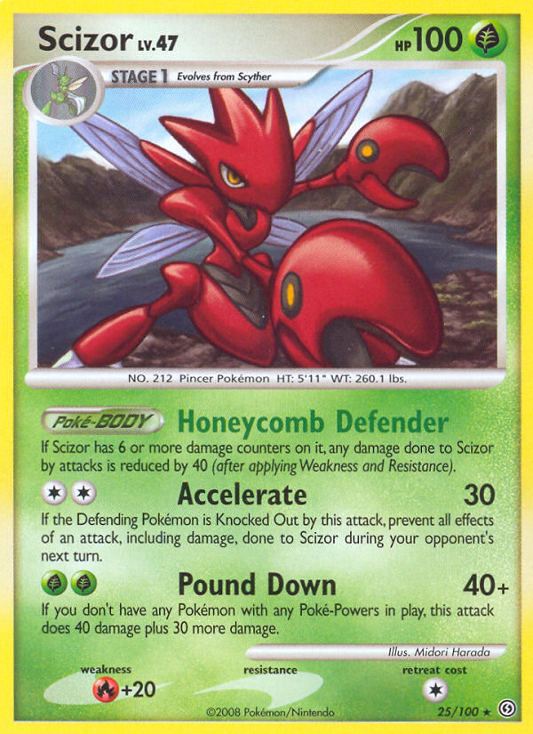 Scizor (25/100) [Diamond & Pearl: Stormfront] | Event Horizon Hobbies CA