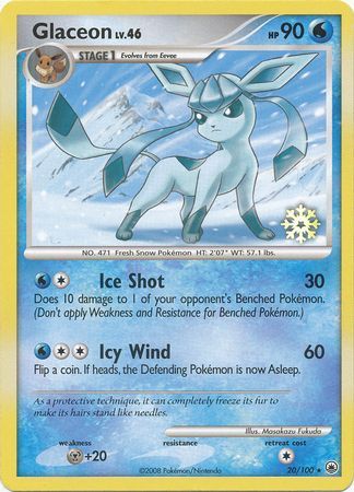 Glaceon (20/100) [Countdown Calendar Promos] | Event Horizon Hobbies CA