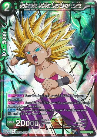 Unstoppable Ambition Super Saiyan Caulifla (BT3-078) [Cross Worlds] | Event Horizon Hobbies CA