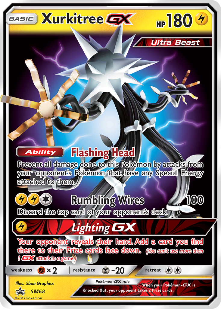 Xurkitree GX (SM68) [Sun & Moon: Black Star Promos] | Event Horizon Hobbies CA