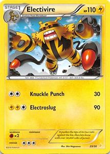 Electivire (25/30) [XY: Trainer Kit 3 - Pikachu Libre] | Event Horizon Hobbies CA