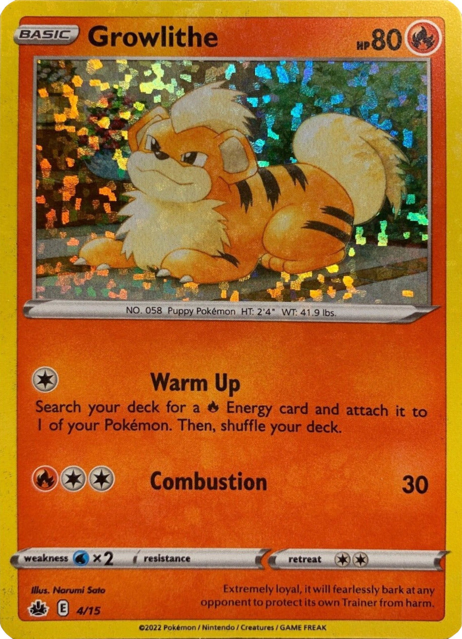 Growlithe (4/15) [McDonald's Promos: Match Battle] | Event Horizon Hobbies CA