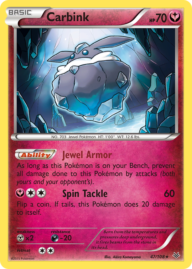 Carbink (47/108) [XY: Roaring Skies] | Event Horizon Hobbies CA