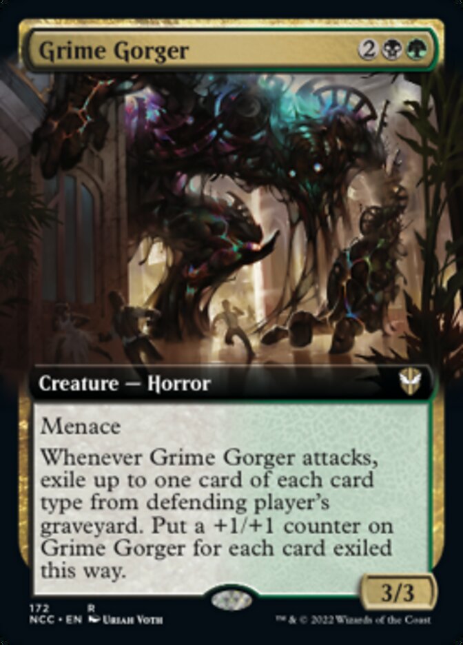 Grime Gorger (Extended Art) [Streets of New Capenna Commander] | Event Horizon Hobbies CA