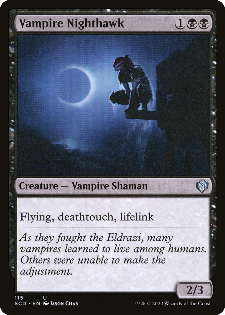 Vampire Nighthawk [Starter Commander Decks] | Event Horizon Hobbies CA