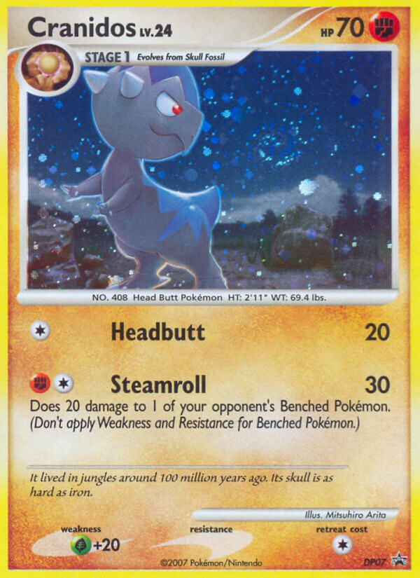 Cranidos (DP07) [Diamond & Pearl: Black Star Promos] | Event Horizon Hobbies CA