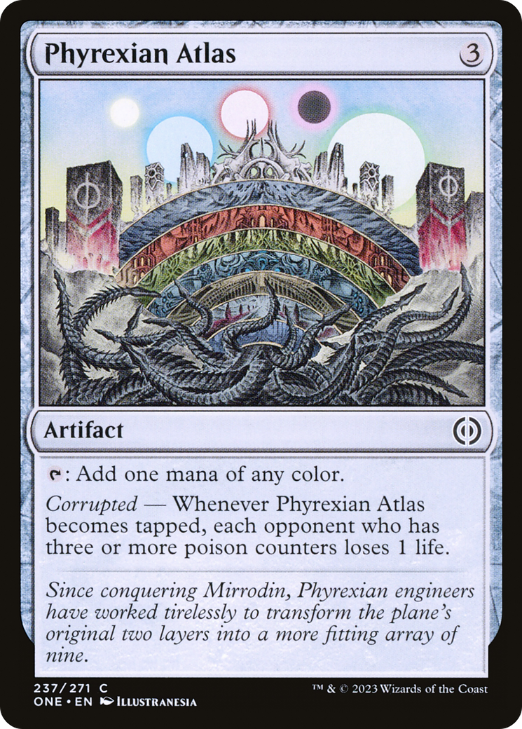 Phyrexian Atlas [Phyrexia: All Will Be One] | Event Horizon Hobbies CA