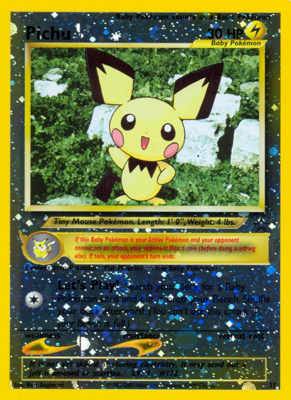 Pichu (35) [Wizards of the Coast: Black Star Promos] | Event Horizon Hobbies CA