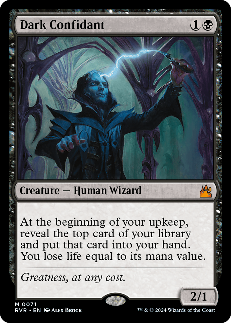 Dark Confidant [Ravnica Remastered] | Event Horizon Hobbies CA