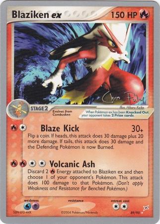 Blaziken ex (89/95) (Blaziken Tech - Chris Fulop) [World Championships 2004] | Event Horizon Hobbies CA