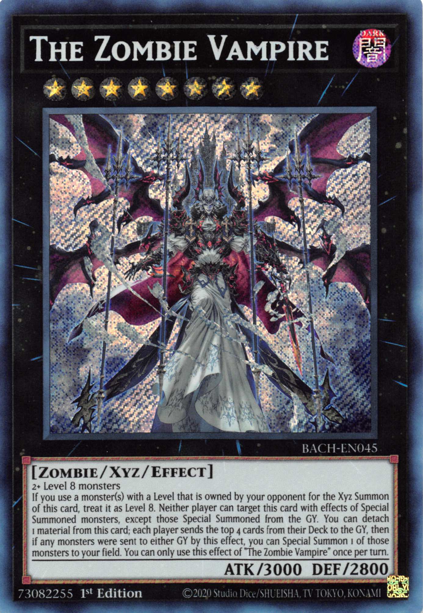 The Zombie Vampire [BACH-EN045] Secret Rare | Event Horizon Hobbies CA