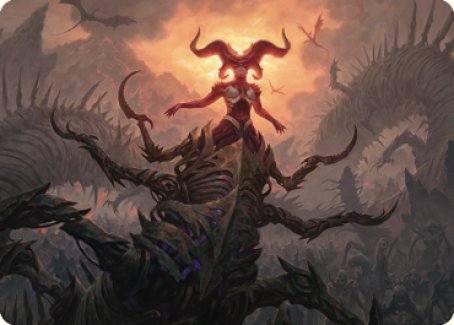 Sheoldred, the Apocalypse Art Card [Dominaria United Art Series] | Event Horizon Hobbies CA