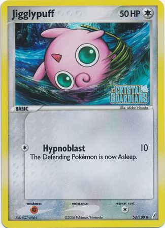 Jigglypuff (53/100) (Stamped) [EX: Crystal Guardians] | Event Horizon Hobbies CA