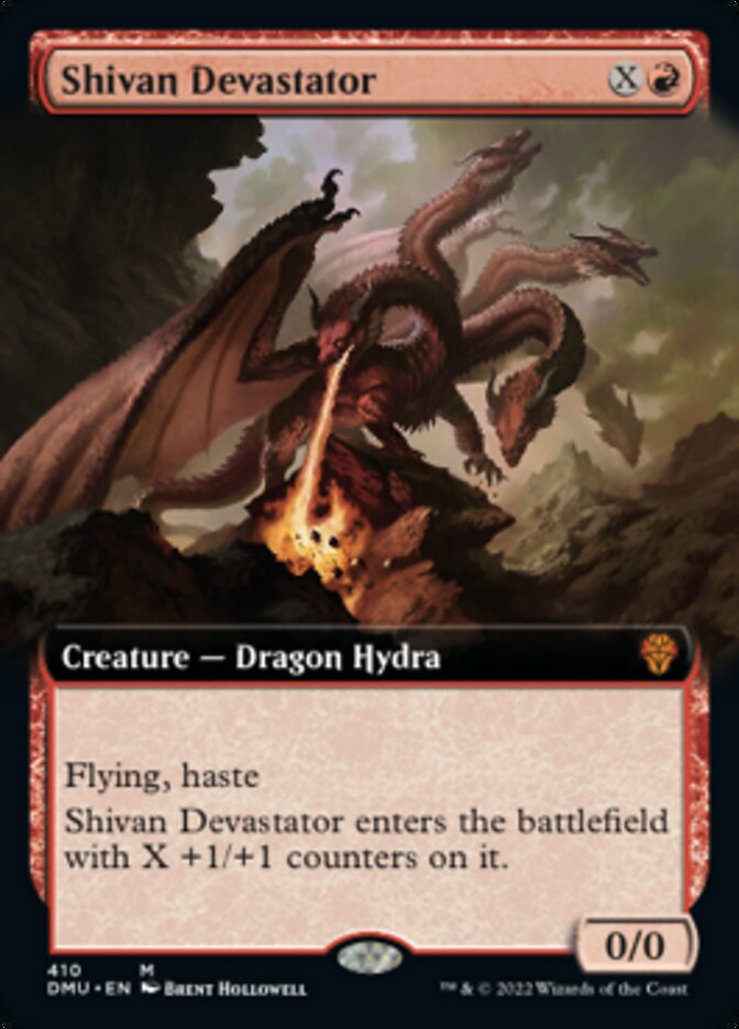 Shivan Devastator (Extended Art) [Dominaria United] | Event Horizon Hobbies CA