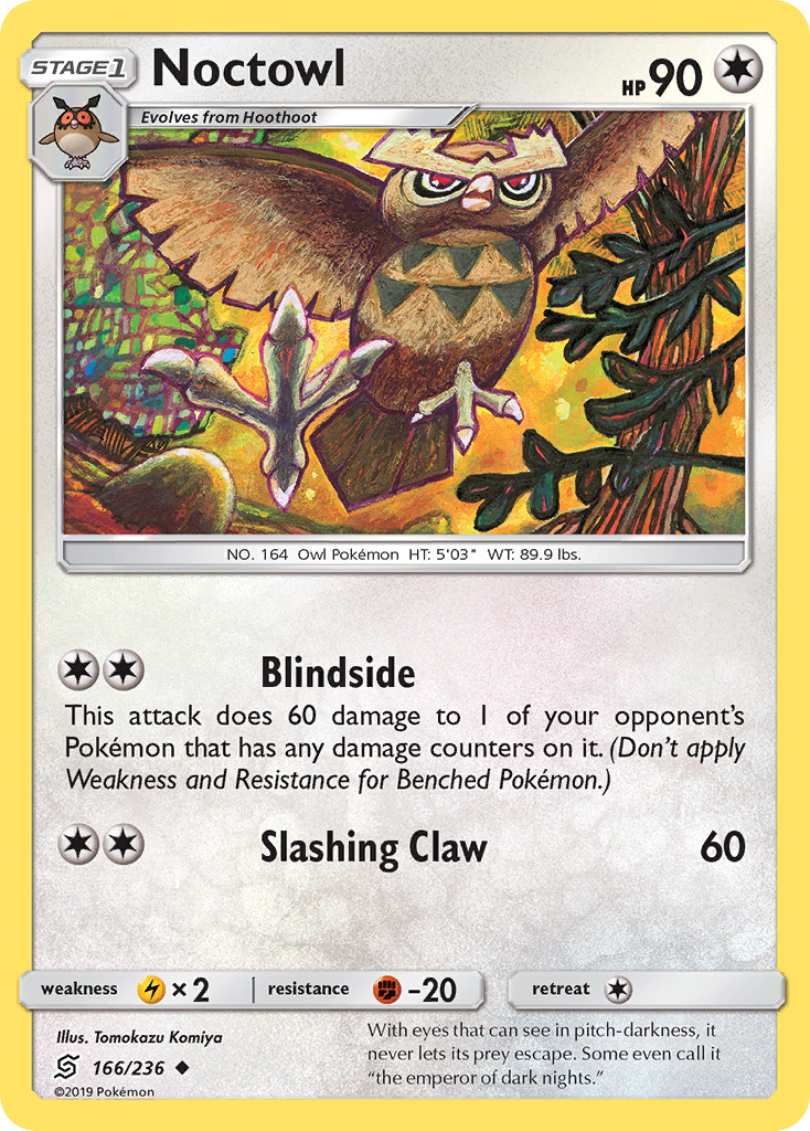 Noctowl (166/236) [Sun & Moon: Unified Minds] | Event Horizon Hobbies CA