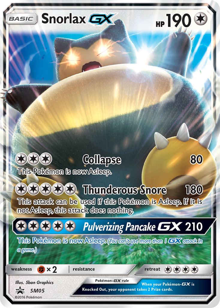 Snorlax GX (SM05) [Sun & Moon: Black Star Promos] | Event Horizon Hobbies CA