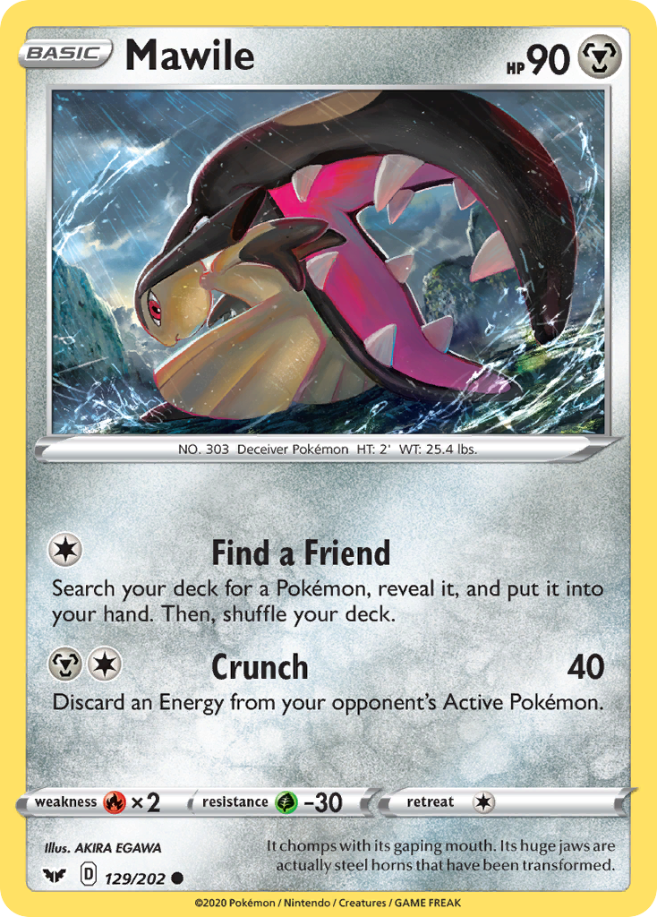 Mawile (129/202) [Sword & Shield: Base Set] | Event Horizon Hobbies CA