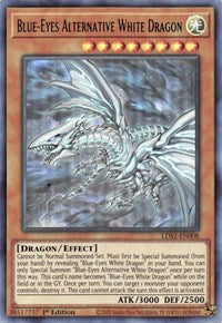 Blue-Eyes Alternative White Dragon (Green) [LDS2-EN008] Ultra Rare | Event Horizon Hobbies CA