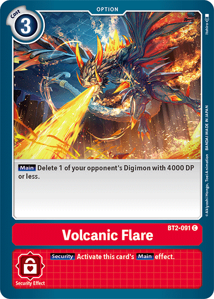 Volcanic Flare [BT2-091] [Release Special Booster Ver.1.5] | Event Horizon Hobbies CA