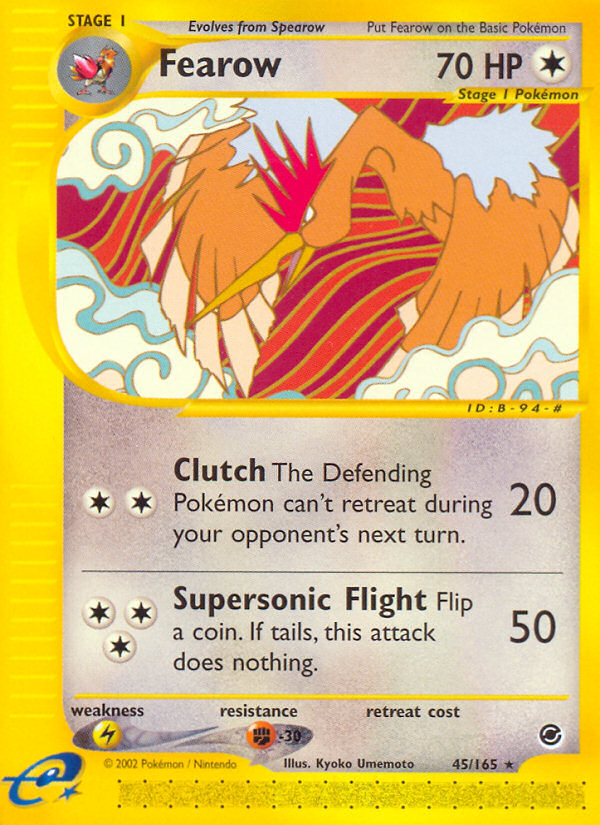 Fearow (45/165) [Expedition: Base Set] | Event Horizon Hobbies CA