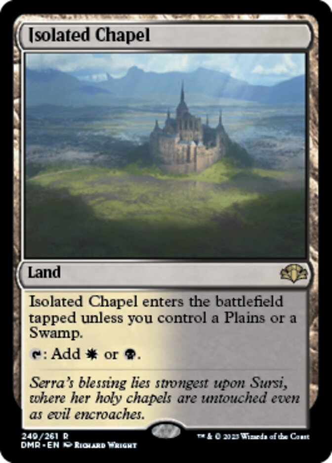 Isolated Chapel [Dominaria Remastered] | Event Horizon Hobbies CA