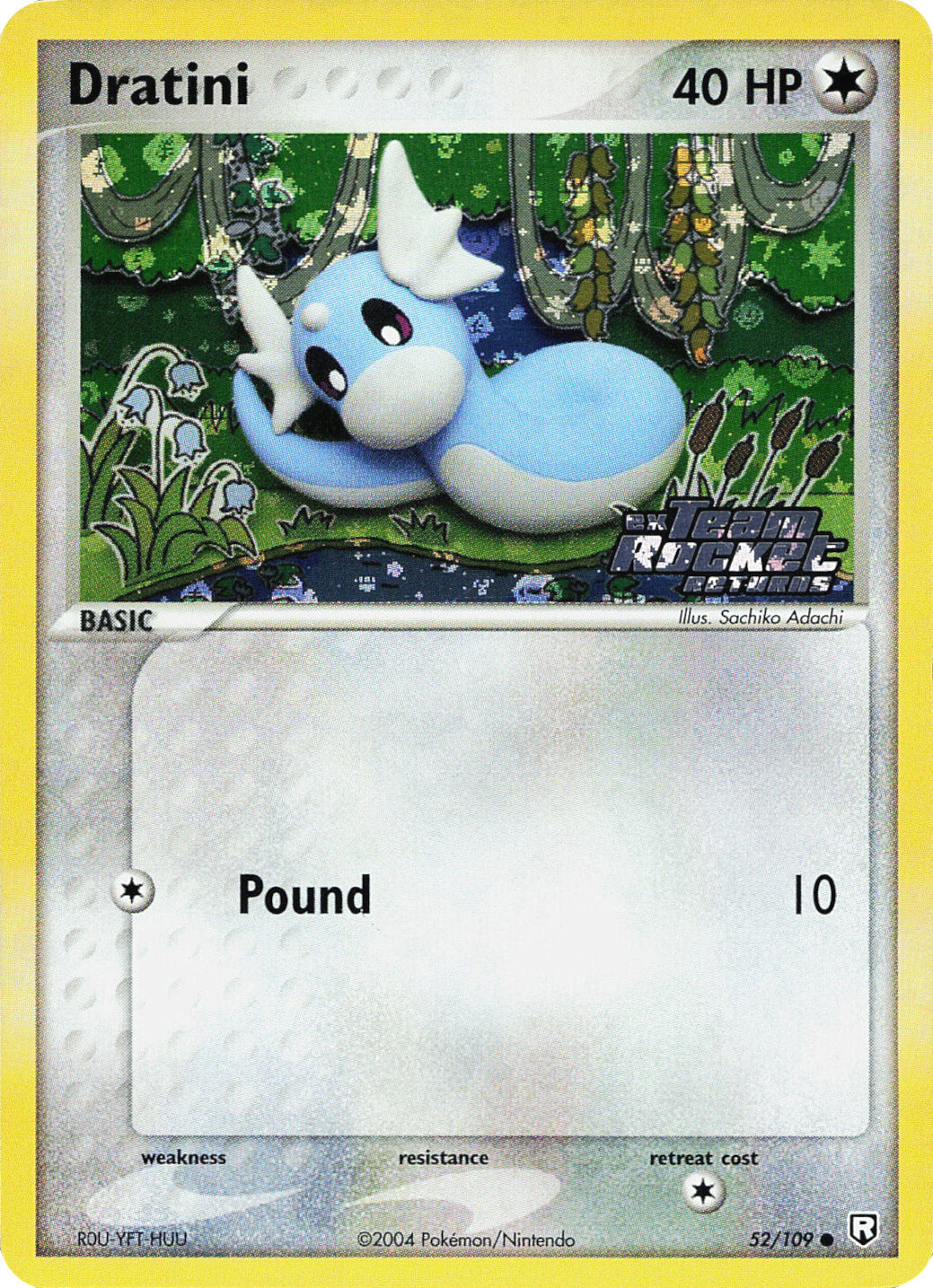 Dratini (52/109) (Stamped) [EX: Team Rocket Returns] | Event Horizon Hobbies CA