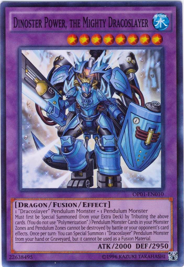 Dinoster Power, the Mighty Dracoslayer [OP01-EN010] Super Rare | Event Horizon Hobbies CA